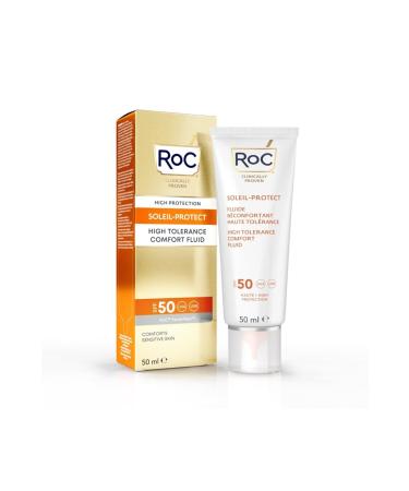 Roc Sun Face Cream Sensitive Skin Spf 50 50 Ml.