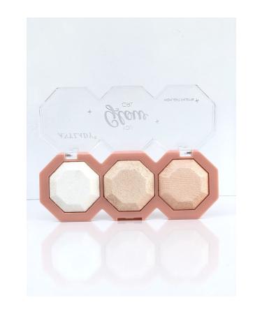 Roesia Rose Cosmetics Anylady Glow Girl 3-pack Highlighter & Illuminator