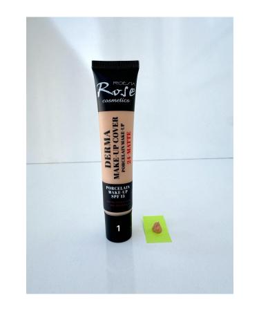 Roesia Rose Cosmetics Rose Derma Make-up Cover Foundation