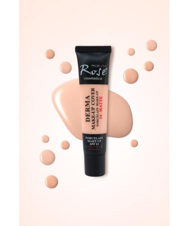 Roesia Rose Cosmetics Rose Derma Professional Matte Foundation 40 Ml
