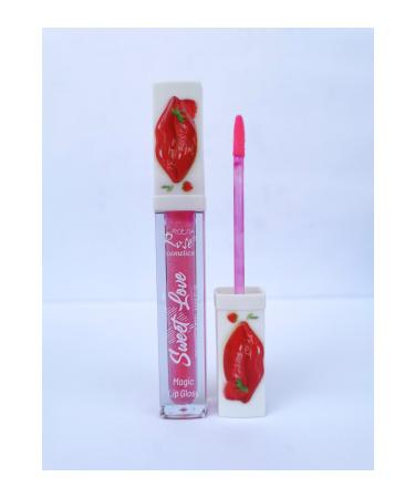 Roesia Rose Cosmetics Rose Sweet Love Magical Glitter Lip Gloss