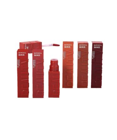 ROWENAROSE 6 MATTE WET LIPSTICK MATTE LIPSTICK WATER RESISTANT