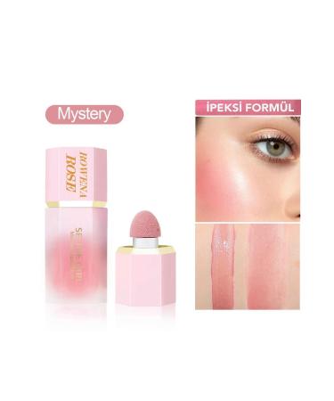 ROWENAROSE Intensely Pigmented Liquid Blush (Mystery) Natural Look