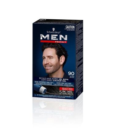 Schwarzkopf Men Perfect 90 Black Hair Dye for Men - Buy Online on GoSupps.com