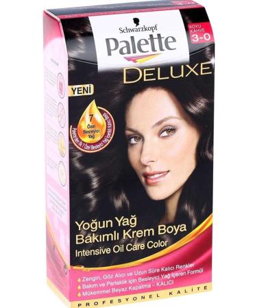 Schwarzkopf Palette Deluxe Hair Dye 3.0 Dark Brown