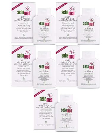 Sebamed Face and Body Cleanser Liquid 200ML (Set of 5)