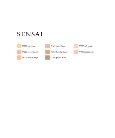 Sensai Total Finish (refill) Spf10 Tf204 Almond Beige - Buy Online on GoSupps.com