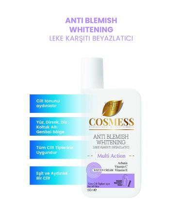 Cosmess ANTI-STAIN Facial Whitening Cream - Face Whitening Cream 50 ml