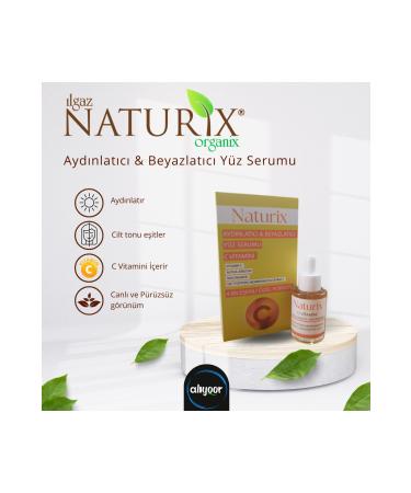 Naturix Brightening & Whitening Face Serum (Vitamin C Face Serum) 30 ml