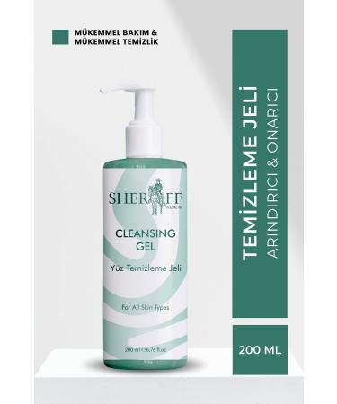SHERIFF Purifying and Repairing Facial Cleansing Gel 200ml For All Skin Types