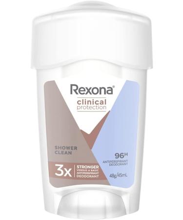 Shesh Clinical Protection Women's Stick Deodorant Shower Clean 45 Ml