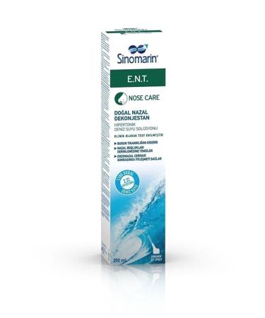 Sinomarin Ent Sea Water Nasal Spray 200 ml