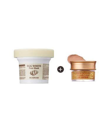 Skinfood Egg White Pore Mask Salmon Concealer (2)
