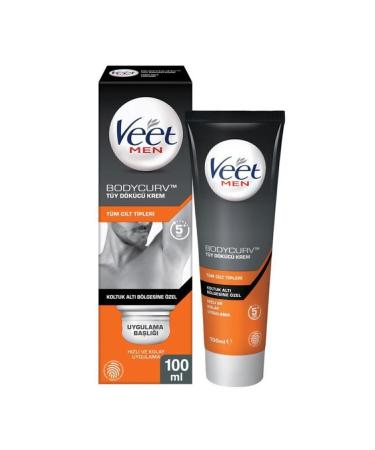 Veet Men Hair Removal Cream Set Normal 200ml + Underarm Special 100ml + Cream Set for Private Area 100&50ml - Buy Online on GoSupps.com