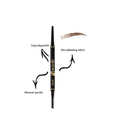 SNNCOSMETICS Noir Gun Eyebrow Pencil Chocolate