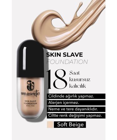 SNNCOSMETICS Skin Slave Soft Beige Foundation - 30 Ml