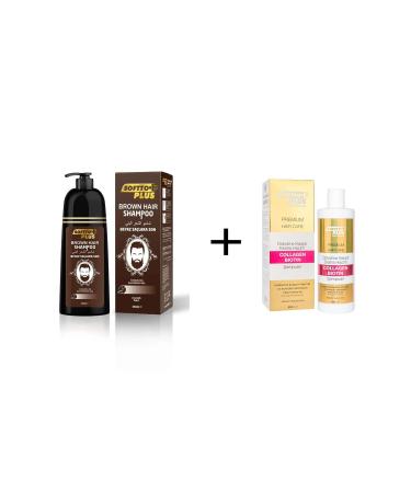 Softto Plus Dark Chestnut Shampoo for White Hair - Buy Online on GoSupps.com