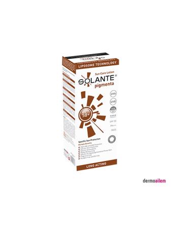 Solante Sun Lotion Pigmented Skin Spf 50 Factor 150 ml