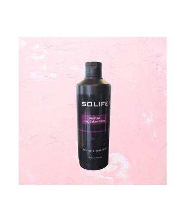 SOLIFE Keratin Hair Care Cream 500 Ml For Dry and Damaged Hair