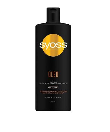Syoss Oleo Shampoo for Very Dry and Damaged Hair 500 Ml X 5 Pieces (Box) - Buy Online on GoSupps.com
