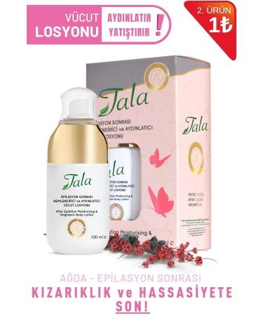 Tala After Epilation Moisturizing Lotion Brightening Body Lotion 100 ml