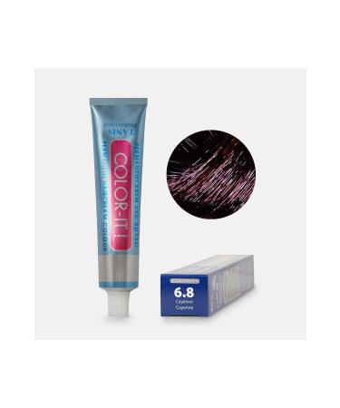 TANIS PROFESSIONAL Permanent Hair Dye COLOR-IT 6.8 Cayenne