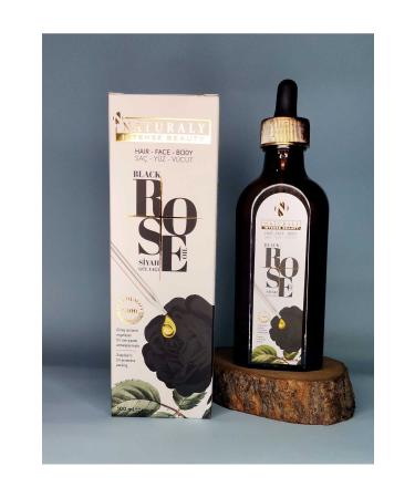 naturaly BLACK ROSE HAIR FACE AND BODY SERUM - Buy Online on GoSupps.com