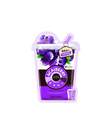 Mediheal Acai Berry Extract Face Care Mask - Acaiberry Vita Mask 25 ml - Buy Online on GoSupps.com