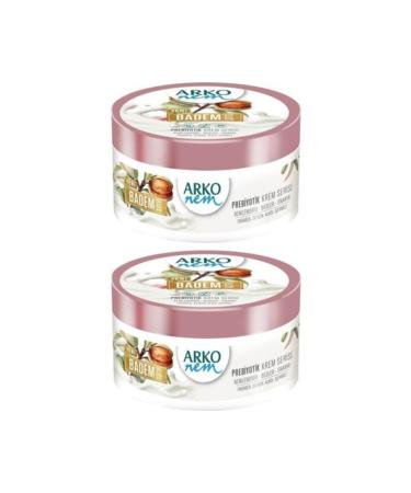 Arko Nem Prebiotic Cream Series Almond Milk 250ml x 2 Pieces