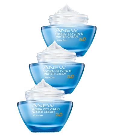 Avon Anew Hydra Pro Vita D Water Based Face Cream 50 Ml. Triple Set