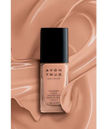 Avon Color Trend Real Matte Liquid Foundation Shine Control 30 Ml. Nude 228g - Buy Online on GoSupps.com