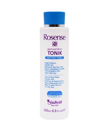 Rosense Natural Rose Water Toner Mattifying For Oily Skin 200 ml