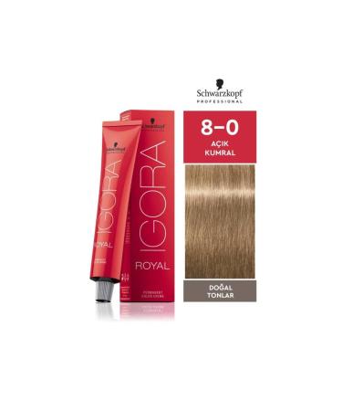Igora Igora Royal Natural Tones 8-0 Light Blonde Hair Dye 60 ml