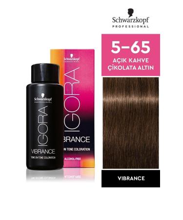 Igora Vibrance 5-65 Light Brown Chocolate Gold Hair Dye 60ml