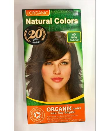 Organic Natural Colors Hair Dye 6D Hazelnut Shell - Organic Dye
