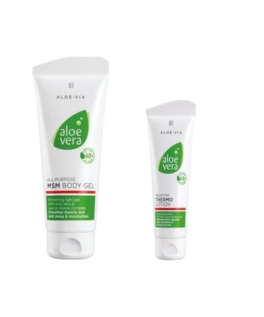 LR Aloe Vera Msm Body Gel 200 ml Aloe Vera Thermo Lotion 100 ml 8694442551112