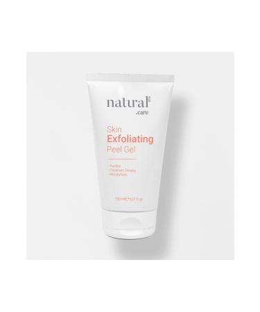 Natural Care Purifying Peeling Gel - Anti-Acne and Anti-Blemish Face and Body Cleansing Gel 150 ml