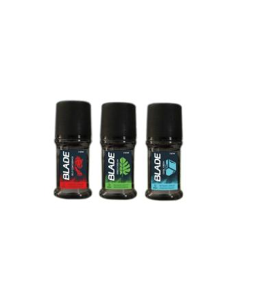 Blade Roll On Opportunity Pack 3 Pieces 50 Ml -self Confidence/green Dream/cool Fresh