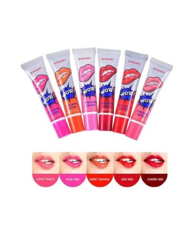 Butikgaraj Peelable Lipstick Set 6 Pieces
