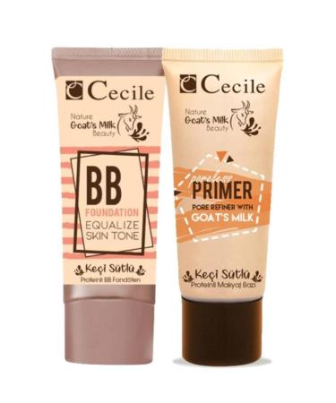 Cecile Goat Milk Bb Foundation 03 He+ Goat Milk Beauty Primer