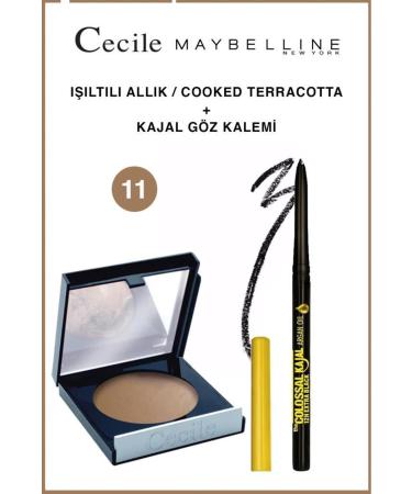 Cecile Shiny Cheeks-Non-Smudge Kajal Makeup Set 11