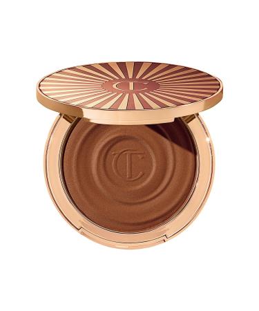 charlotte tilbury beautiful skin sun kissed glow - shimmering cream bronzer 21 gr - TAN