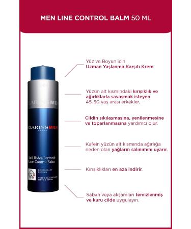 Clarins MEN LINE-CONTROL BALM 50 ML LINE CONTROL BALM DEMBA5121