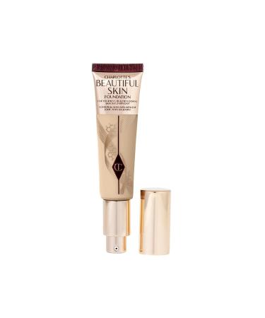 Charlotte Tilbury Skin Barrier Strengthening Moisturizing Bright and Natural Finish Foundation-4 Warm dem170