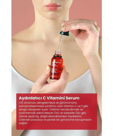 Cosmogenesis Labs Brightening Vitamin C Skin Serum 30ml Vegan Smoothing Fine Line Reducer (5% VITAMIN C) - Buy Online on GoSupps.com
