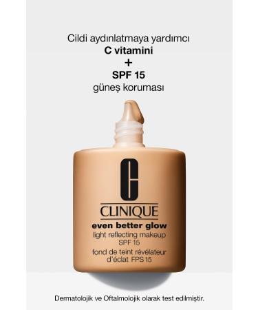 Clinique Wn 04 Bone - Even Better Glow Makeup Spf 15 Foundation - Buy Online on GoSupps.com