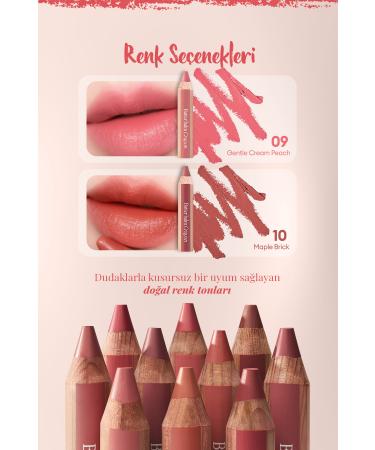 CLIO Creamy Pencil Tinted Lip Balm & Sharpener Butter Balm Crayon 006 Breeze Apple