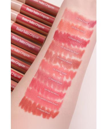 CLIO Creamy Tinted Lip Balm in Pencil Shape & Sharpener CLIO Butter Balm Crayon 001 Pink Poster - Buy Online on GoSupps.com