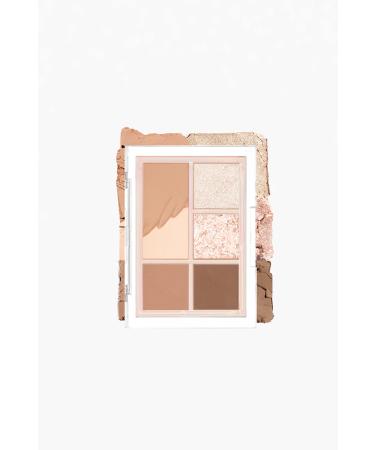 CLIO Eye-Catching Highly Pigmented Mini Eyeshadow Palette Clio Pro Eye Palette Mini (04 Falling in Nude)