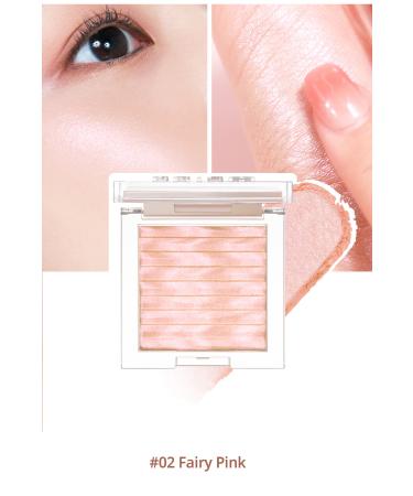 CLIO Highlighter with Micro Pearl Particles for Intense Shine Clio Prism Highlighter (02 Fairy Pink)